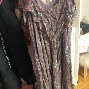 Urban Outfitters paisley flower print dress